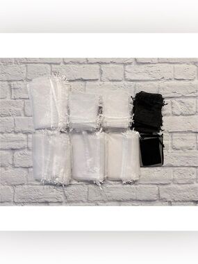 NWOT Mesh sashay drawstring bags (about 100 pieces)